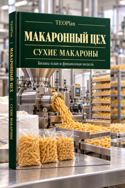 Цех сухих макарон — бизнес-план и финансовая модель