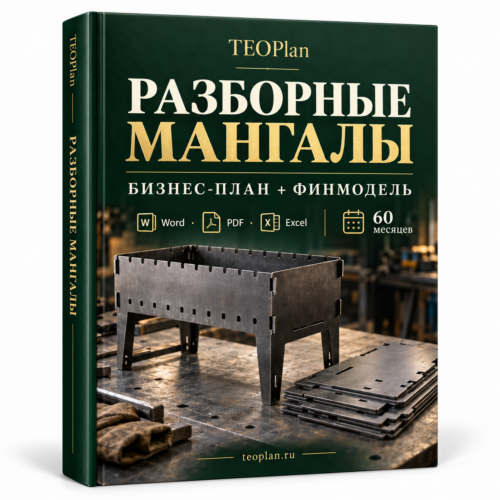 Разборные мангалы — бизнес-план и финансовая модель TEOPlan