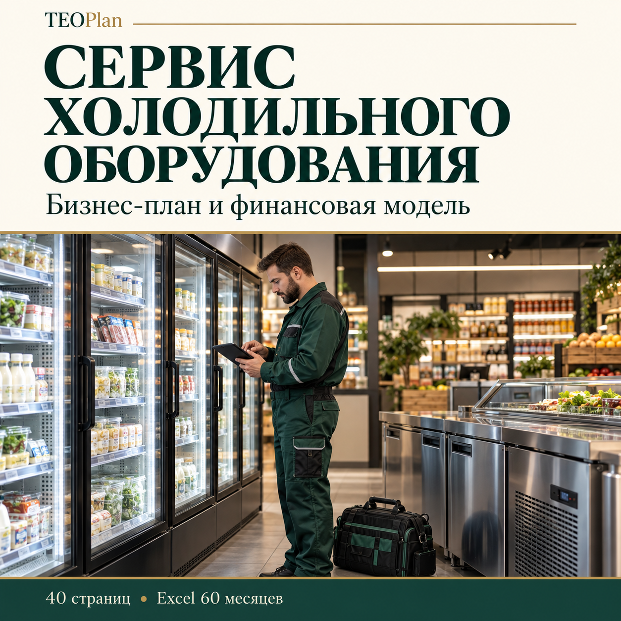 Сервис холодильного оборудования — бизнес-план на 40 страниц и финансовая модель TEOPlan
