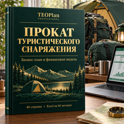 Прокат туристического снаряжения — бизнес-план и финансовая модель TEOPlan