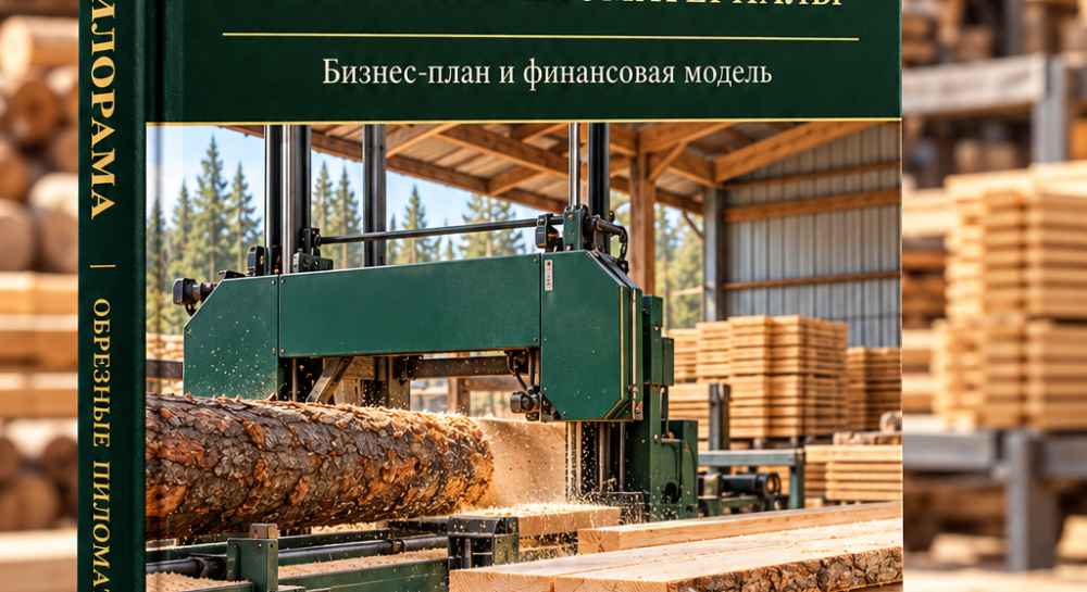 Ленточная пилорама — бизнес-план и финансовая модель