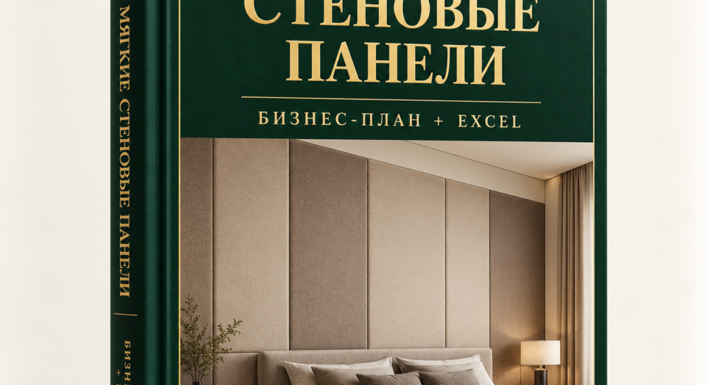Мягкие стеновые панели — бизнес-план Word/PDF и финансовая модель Excel TEOPlan