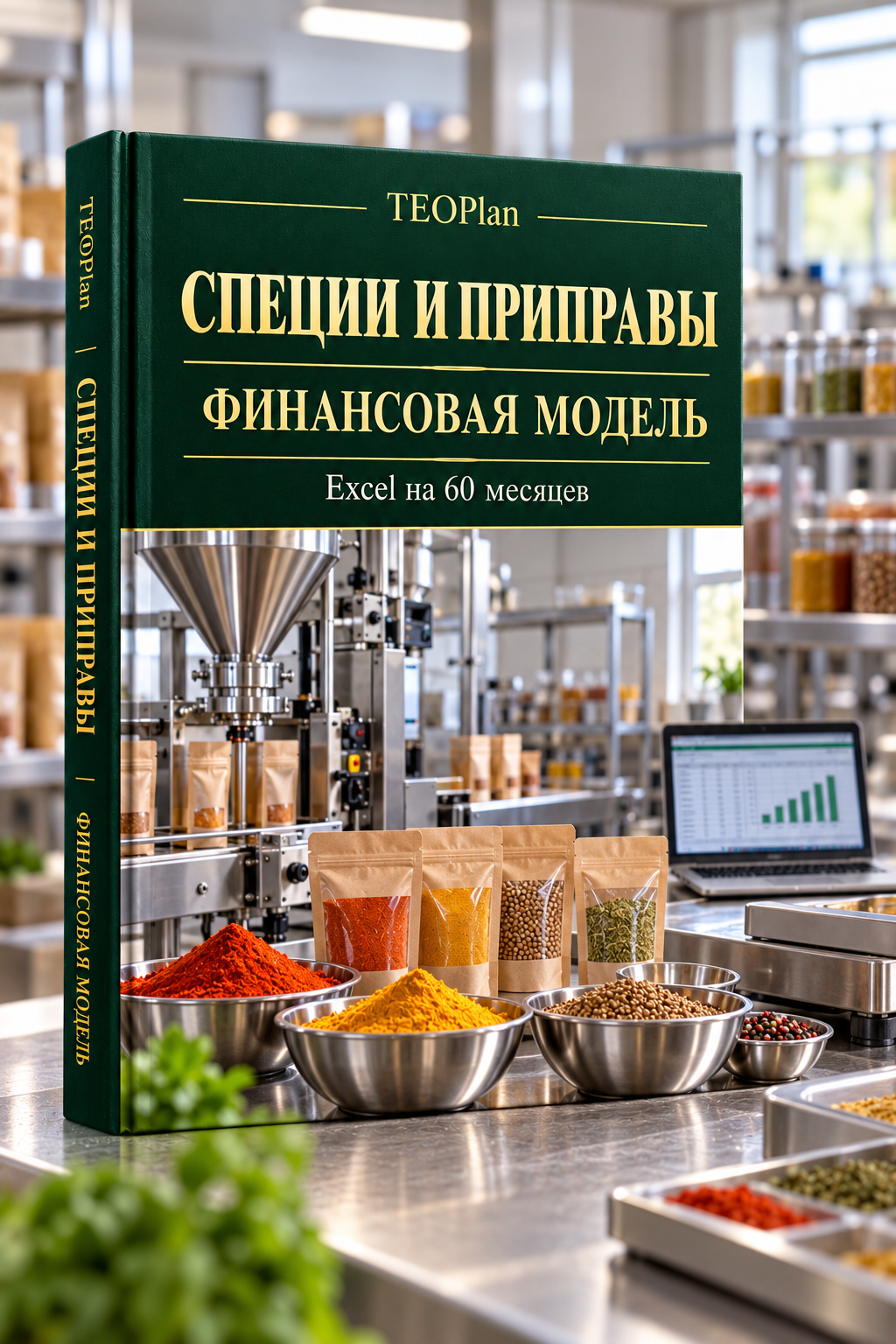 Фасовка специй и приправ — финансовая модель Excel