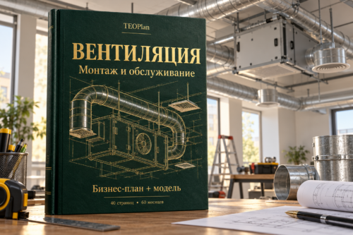 Монтаж и обслуживание вентиляции: бизнес-план на 40 страниц и финансовая модель TEOPlan